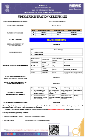 Company Registration Certificate 4